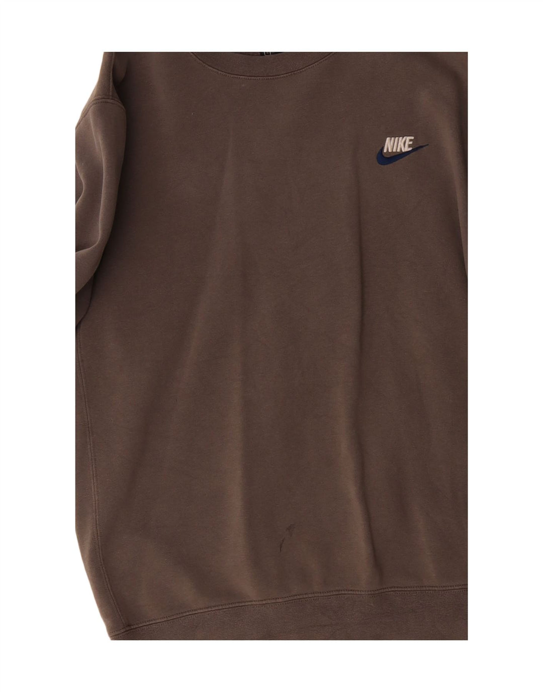 Nike Mens Sweatshirt Jumper Small Grey Cotton