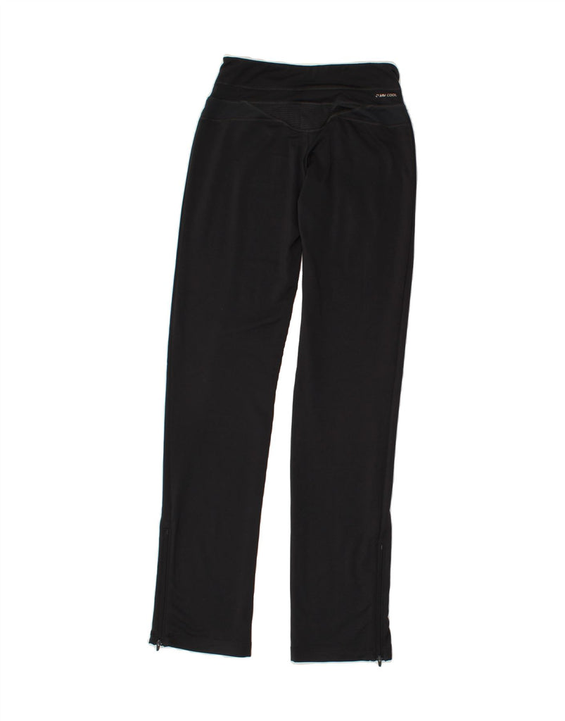 ADIDAS Womens Climacool Capri Tracksuit Trousers UK 8 Small Black | Vintage Adidas | Thrift | Second-Hand Adidas | Used Clothing | Messina Hembry 