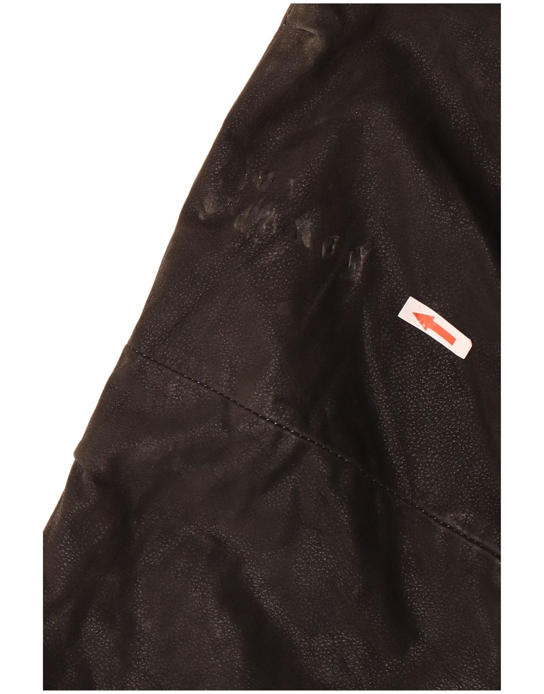 Vintage Mens Leather Jacket UK 44 2XL Black Leather