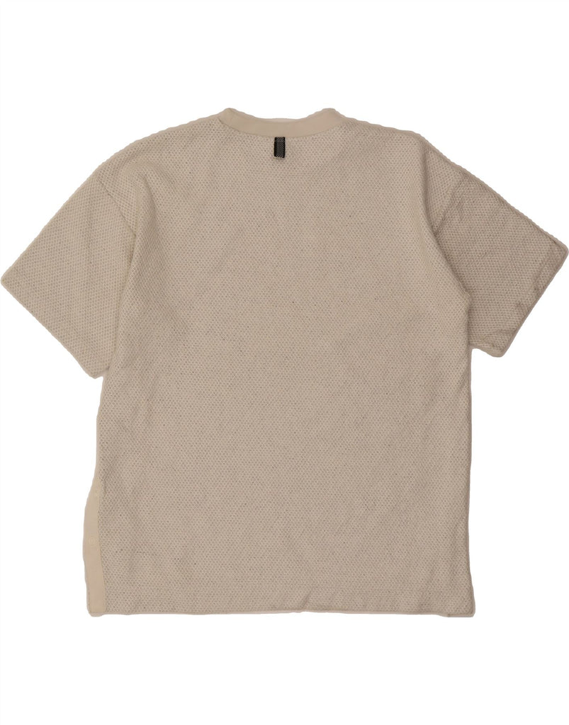 ADIDAS Mens T-Shirt Top Medium White Polyester Vintage Adidas and Second-Hand Adidas from Messina Hembry 