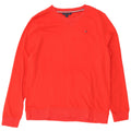 Tommy Hilfiger Womens Sweatshirt Jumper UK 16 Large Red