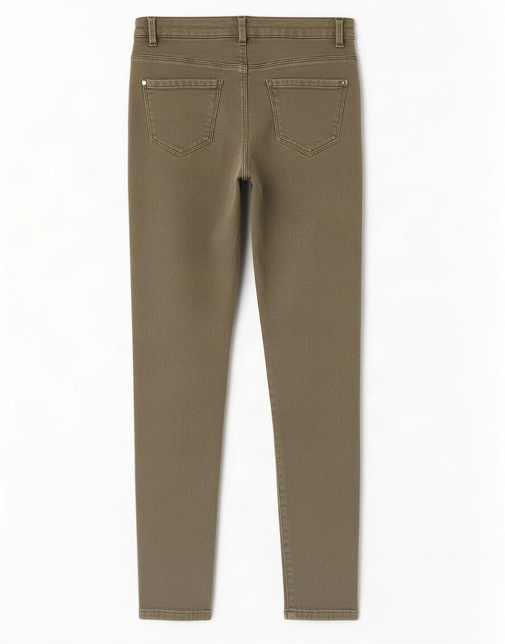 Zara Womens Jegging Jeans EU 40 Medium W30 L28 Khaki