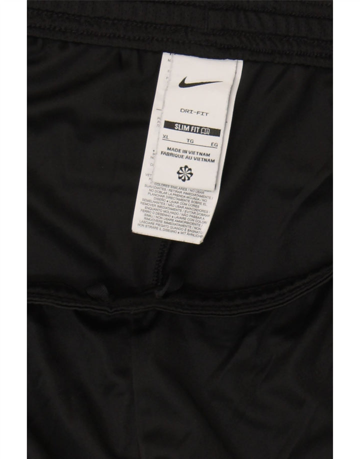 Nike Mens Dri Fit Slim Sport Shorts XL Black Colourblock Polyester