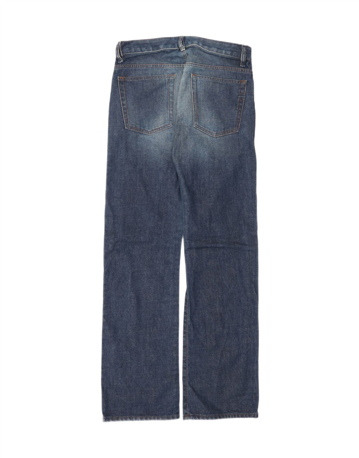 Diesel Mens Straight Jeans W30 L32 Blue Cotton