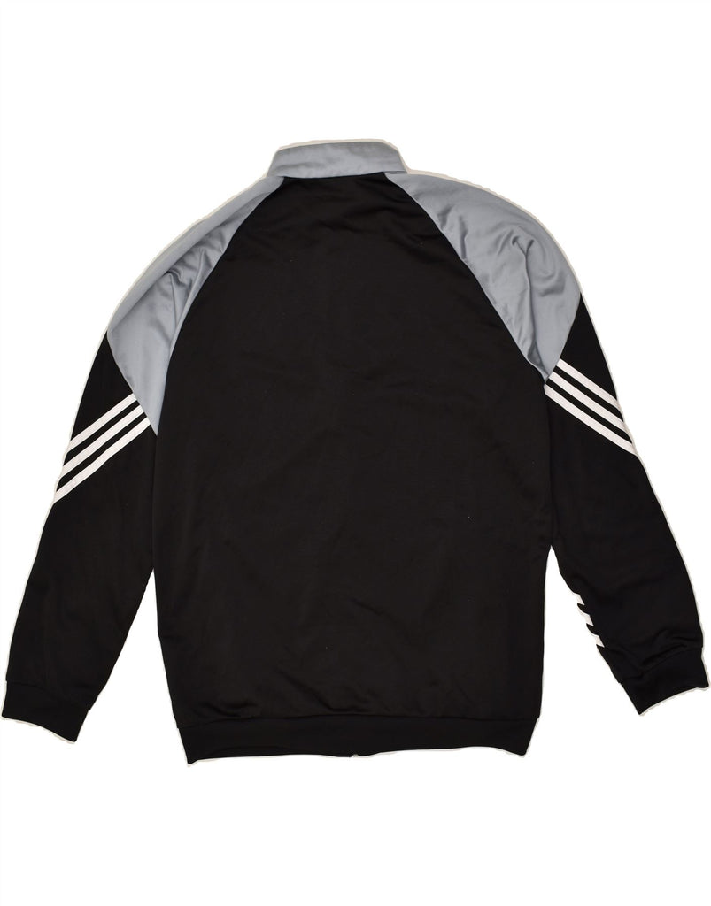 ADIDAS Mens Tracksuit Top Jacket Large Black Colourblock Polyester | Vintage Adidas | Thrift | Second-Hand Adidas | Used Clothing | Messina Hembry 