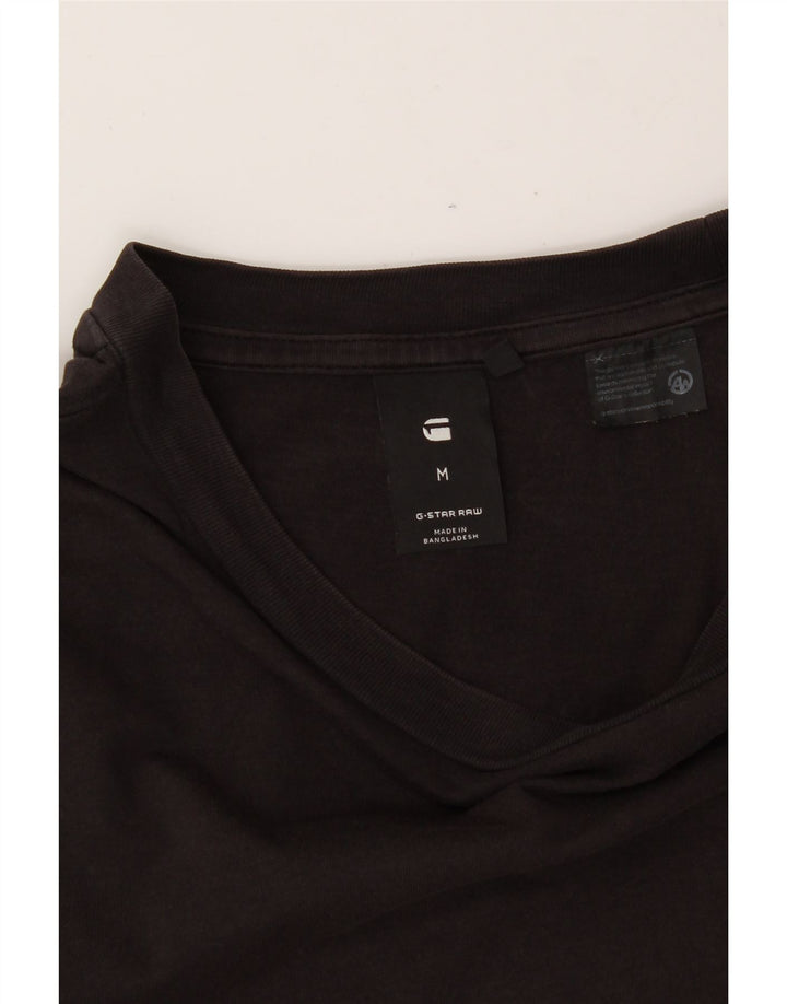 G-STAR Womens T-Shirt Top UK 14 Medium Black Vintage G-Star and Second-Hand G-Star from Messina Hembry 