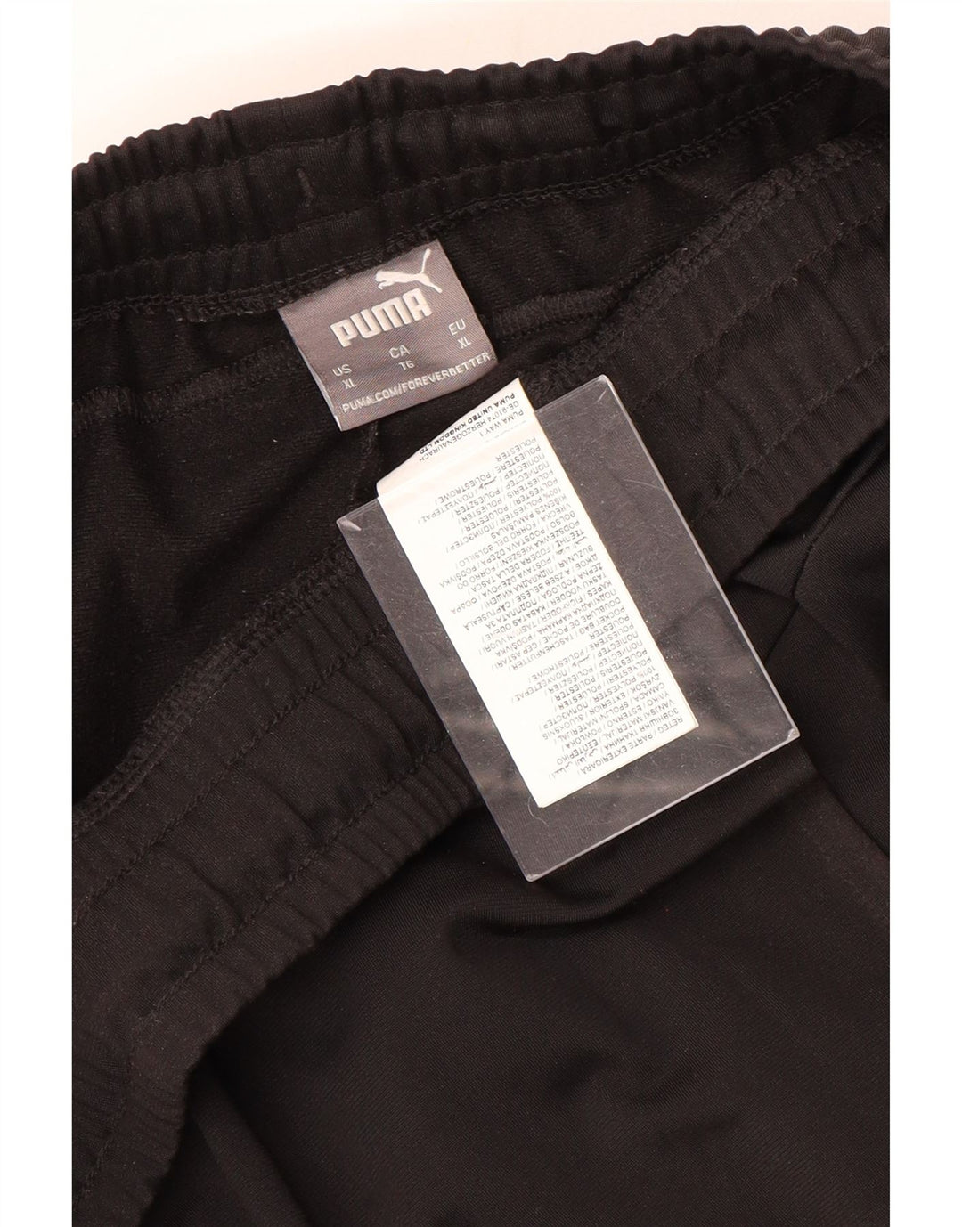 Puma Mens Tracksuit Trousers Joggers XL  Black Polyester