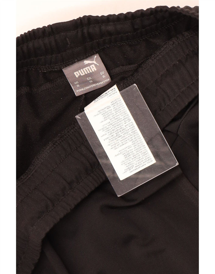 Puma Mens Tracksuit Trousers Joggers XL  Black Polyester