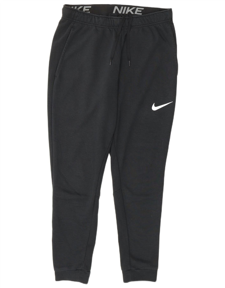 NIKE Mens Dri Fit Standard Fit Tracksuit Trousers Joggers Medium  Black