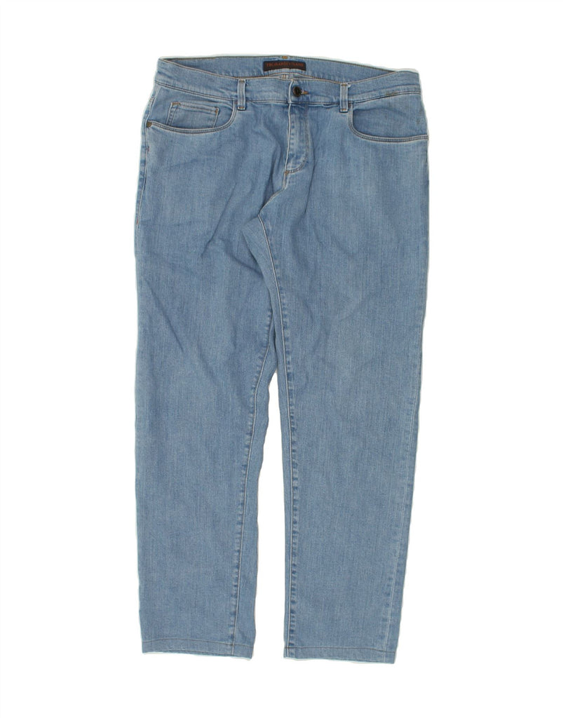 TRUSSARDI Mens Straight Jeans W36 L30  Blue | Vintage Trussardi | Thrift | Second-Hand Trussardi | Used Clothing | Messina Hembry 