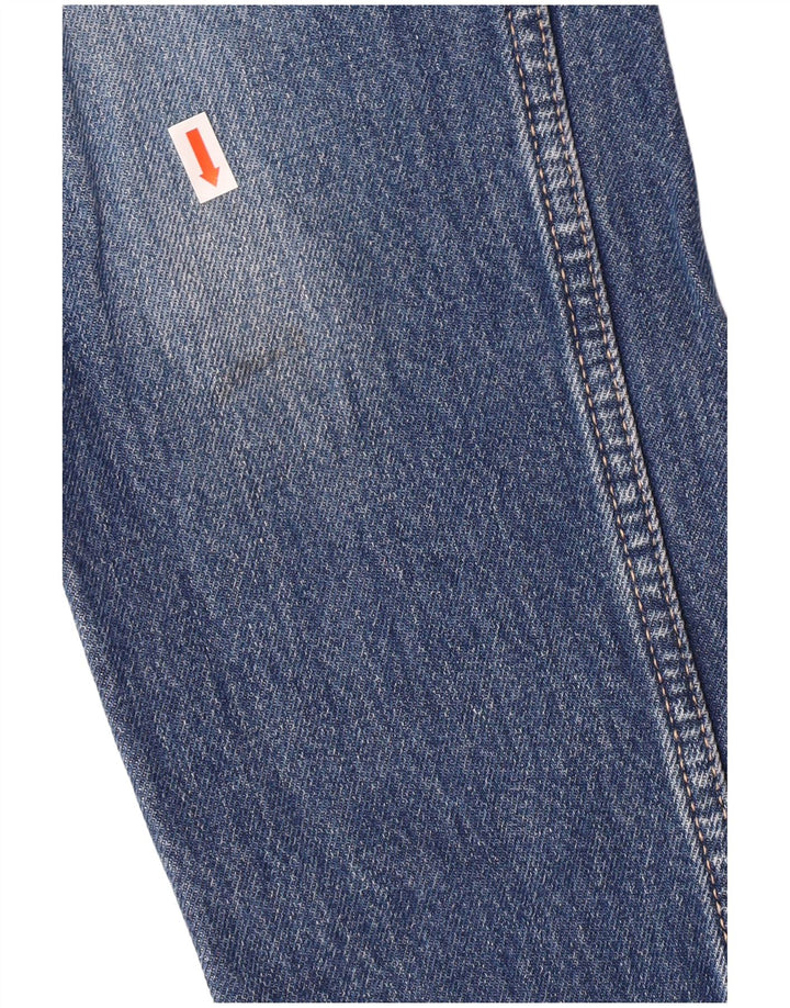 FAT FACE Womens Mom Jean Distressed Slim Jeans UK 6 XS W26 L26 Blue Cotton