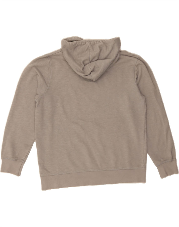 JACK & JONES Mens Graphic Hoodie Jumper Large Grey Cotton Vintage Jack & Jones and Second-Hand Jack & Jones from Messina Hembry 