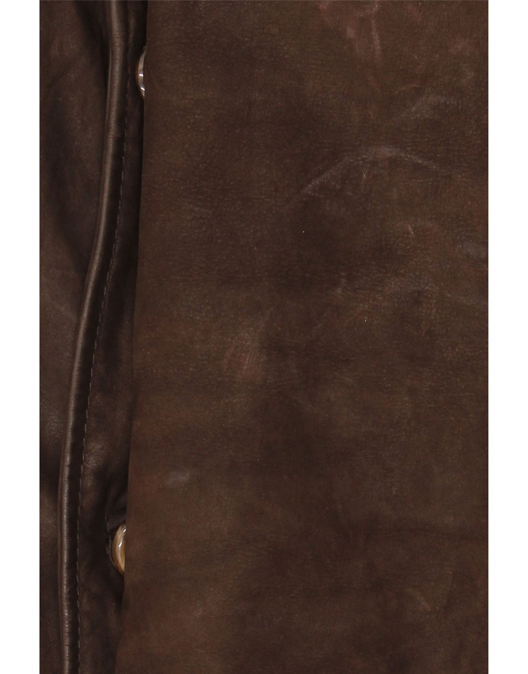 Vintage Mens Leather Jacket IT 48 Medium Brown Leather