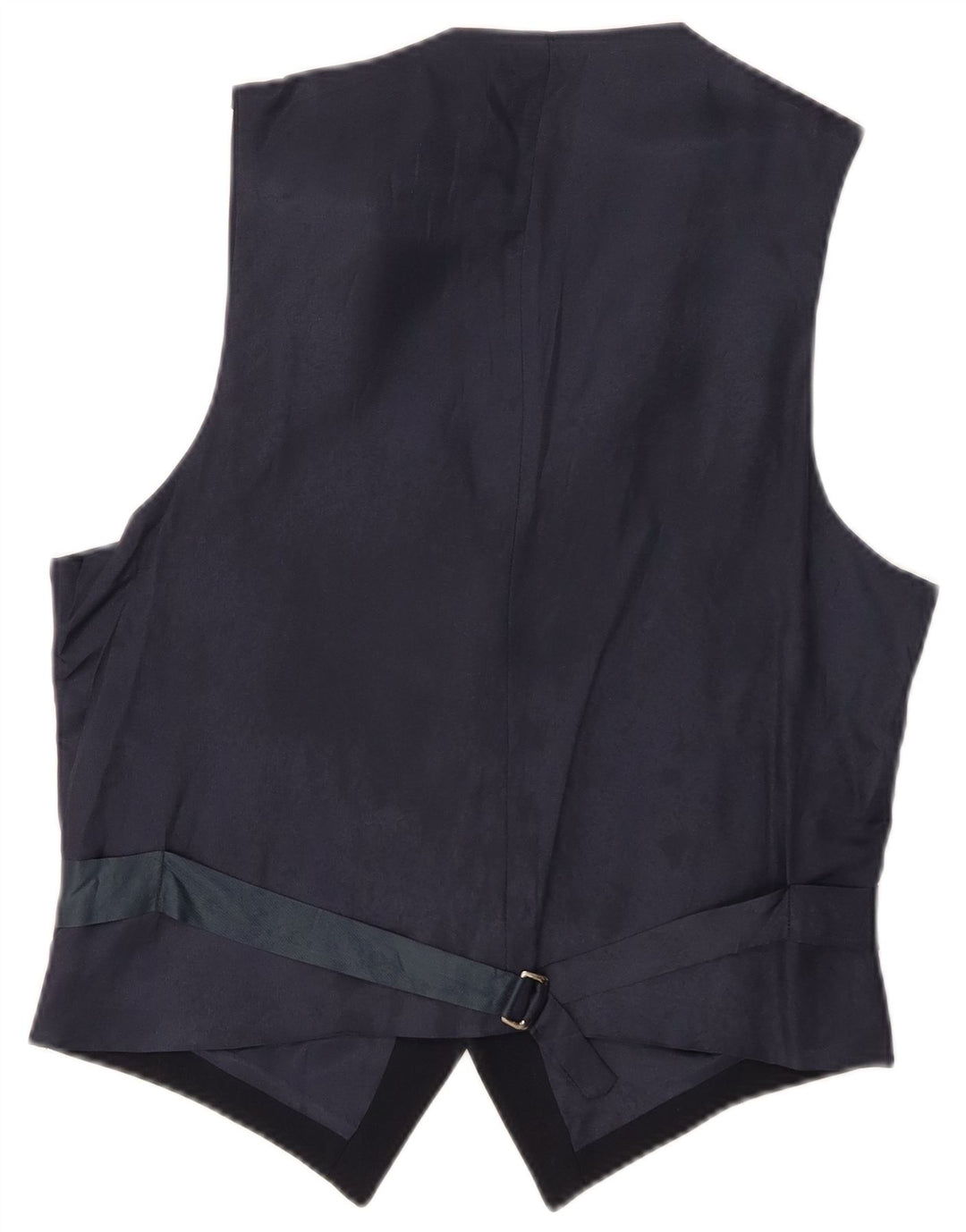 Vintage Mens Waistcoat IT 50 Medium Navy Blue