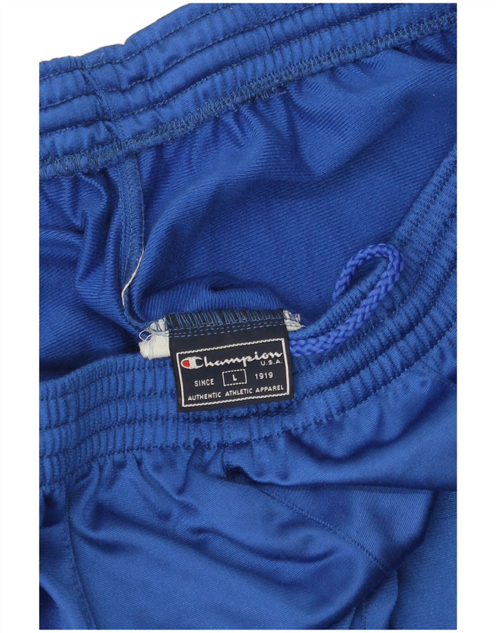 Champion Mens Tracksuit Trousers Large  Blue