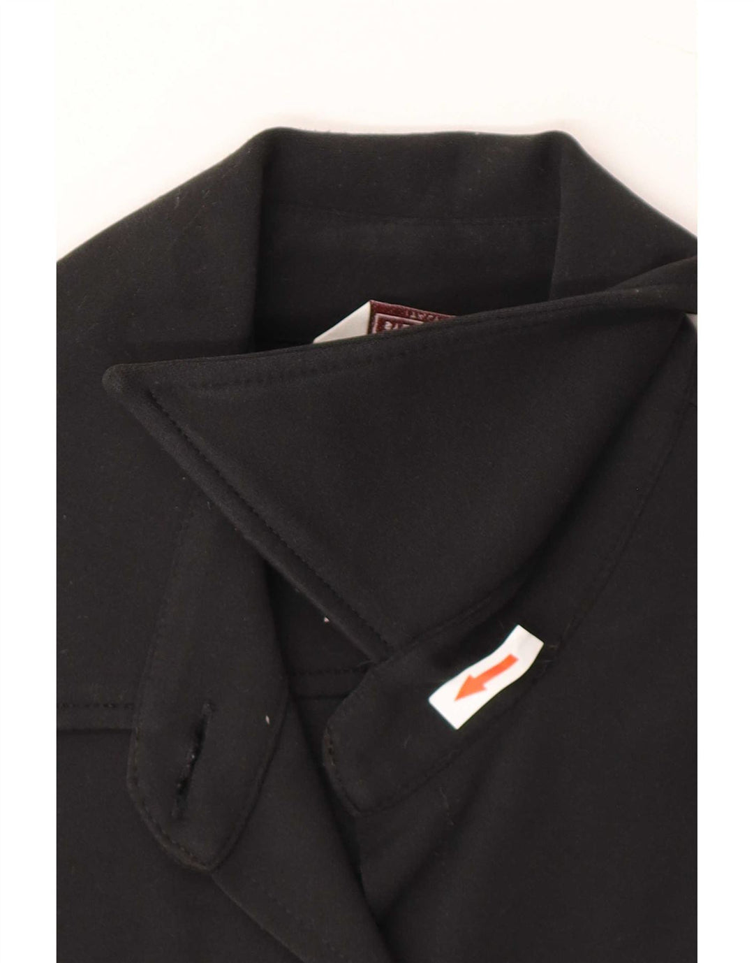 Stefanel Womens Bomber Jacket IT 38 XS Black Polyamide