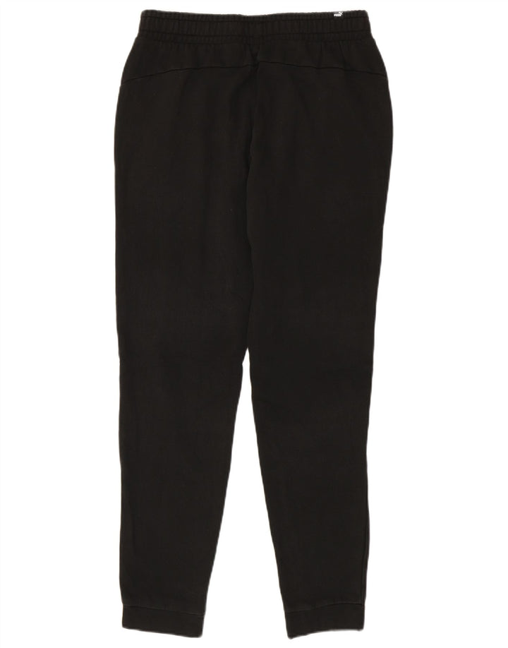 Puma Mens Tracksuit Trousers Joggers Medium  Black Cotton
