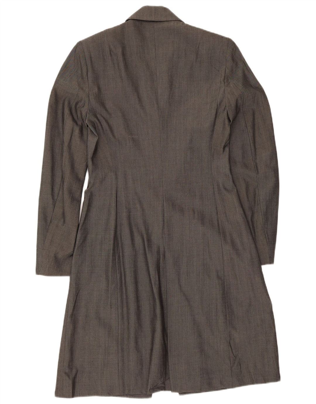 PATRIZIA PEPE Womens Overcoat IT 40 Small Grey Viscose