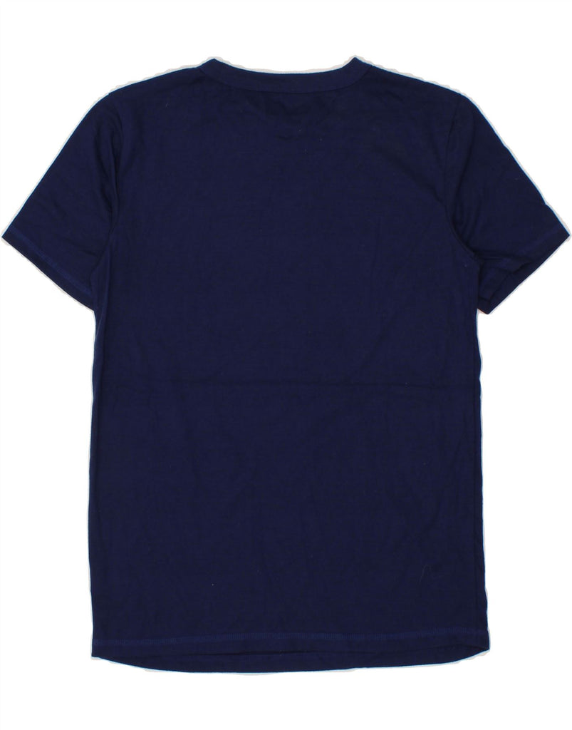 EDDIE BAUER Boys T-Shirt Top 14-15 Years Large Navy Blue Cotton Vintage Eddie Bauer and Second-Hand Eddie Bauer from Messina Hembry 
