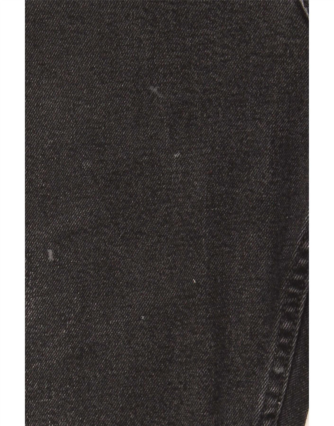 Wrangler Mens Straight Jeans W32 L34 Black Cotton