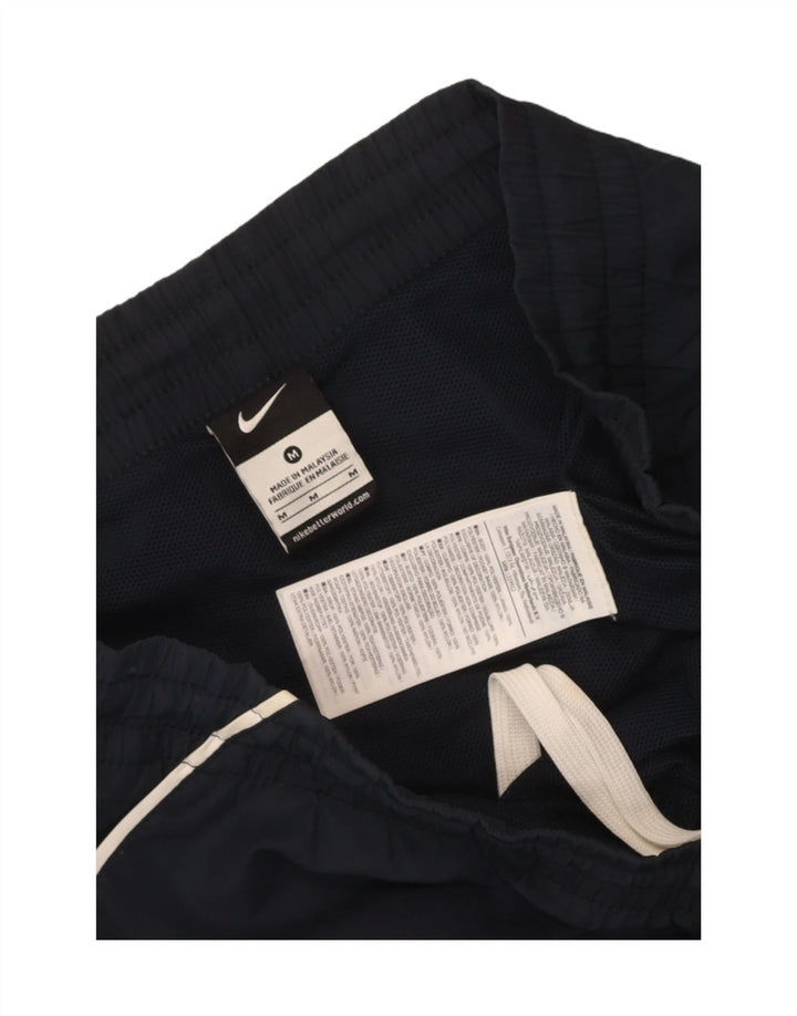Nike Mens Graphic Sport Shorts Medium Navy Blue Polyester