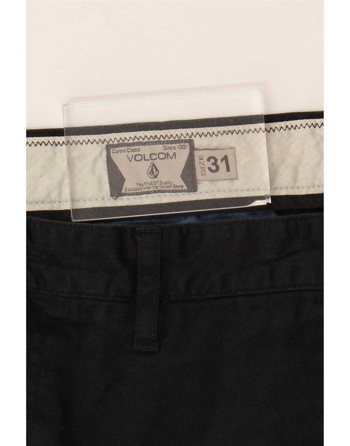 Volcom Mens Chino Shorts W31 Medium Black