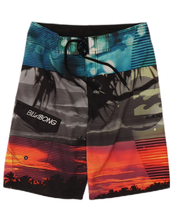 Billabong Mens Graphic Swimming Shorts Medium Multicoloured Striped
