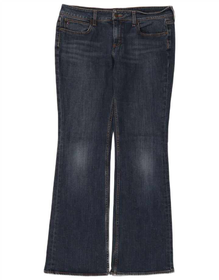 Tommy Hilfiger Womens Bootcut Jeans W33 L34 Blue Cotton
