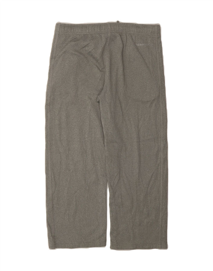 NIKE Womens Capri Tracksuit Trousers UK 10 Small  Grey Polyester Vintage Nike and Second-Hand Nike from Messina Hembry 