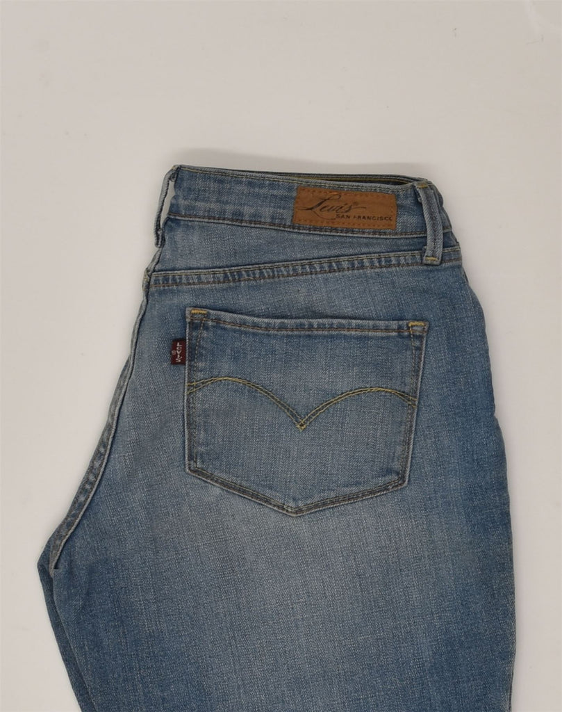 LEVI'S Womens Bold Curve Classic Fit Bootcut Jeans W30 L30 Blue Cotton | Vintage Levi's | Thrift | Second-Hand Levi's | Used Clothing | Messina Hembry 