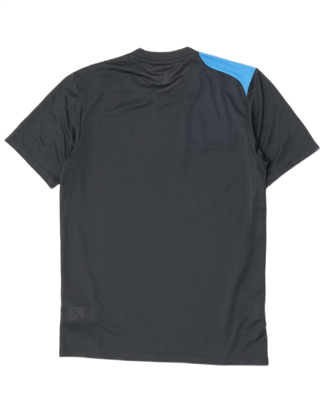 Adidas Mens Graphic T-Shirt Top Small Navy Blue Colourblock Polyester
