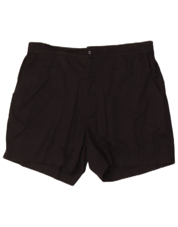 Lotto Mens Chino Shorts UK 42/44 XL W34 Black Cotton