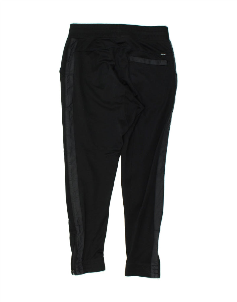 NIKE Mens Tracksuit Trousers Medium Black Cotton | Vintage Nike | Thrift | Second-Hand Nike | Used Clothing | Messina Hembry 