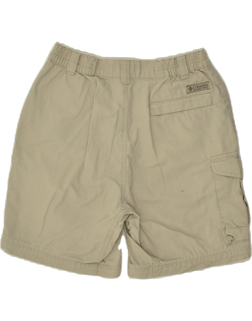 COLUMBIA Womens Cargo Shorts US 8 Medium W30 Beige Vintage Columbia and Second-Hand Columbia from Messina Hembry 