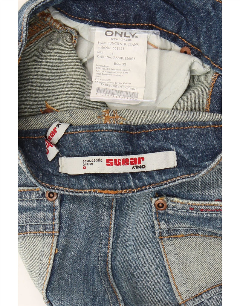 ONLY Womens Low Waist Bootcut Jeans EU 38 Medium W28 L34 Blue Cotton Vintage Only and Second-Hand Only from Messina Hembry 