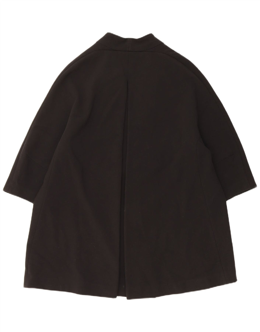 Marks & Spencer Womens Open Oversized Overcoat UK 18 XL Black