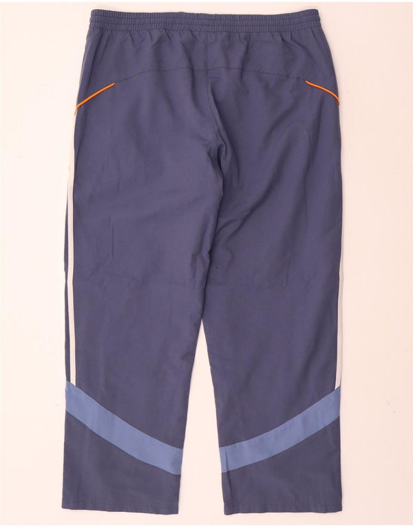 ADIDAS Mens Tracksuit Trousers UK 40/42 Medium Blue Polyester