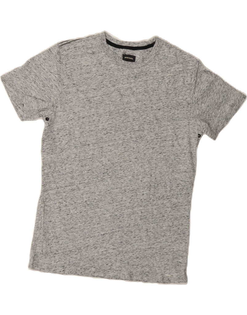 DIESEL Mens T-Shirt Top Small Grey Flecked Cotton Vintage Diesel and Second-Hand Diesel from Messina Hembry 
