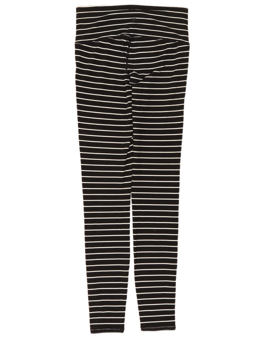 ATHLETA Womens Leggings UK 6 XS  Black Striped Nylon
