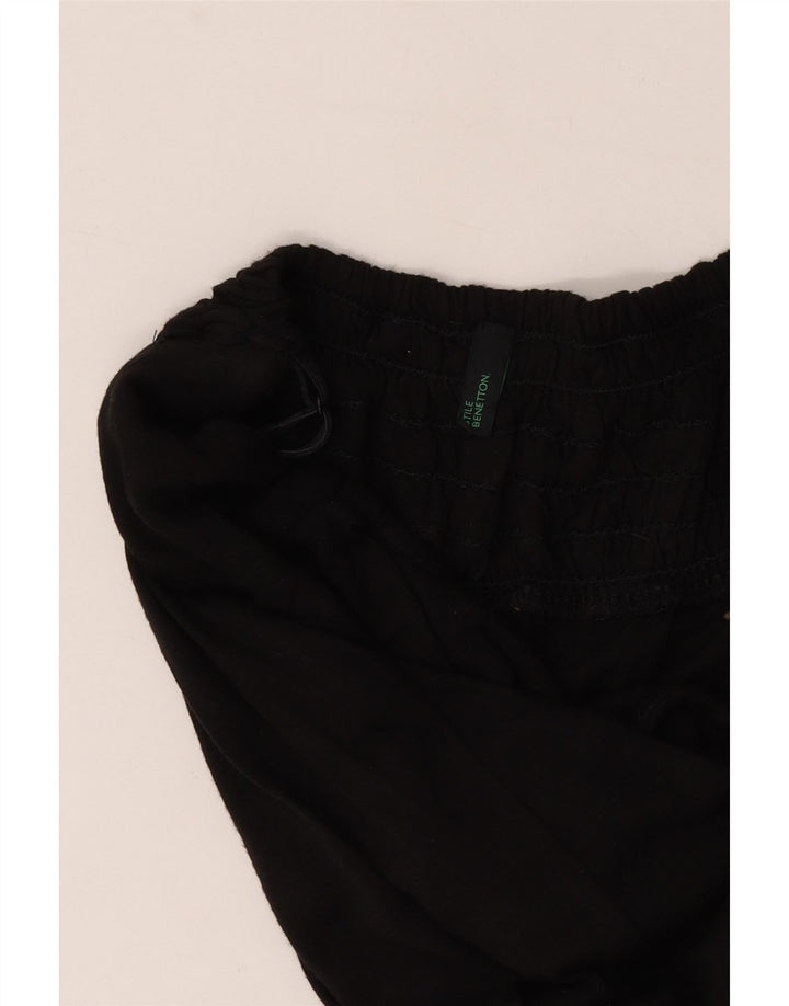 Benetton Womens Cami Top UK 12 Medium Black