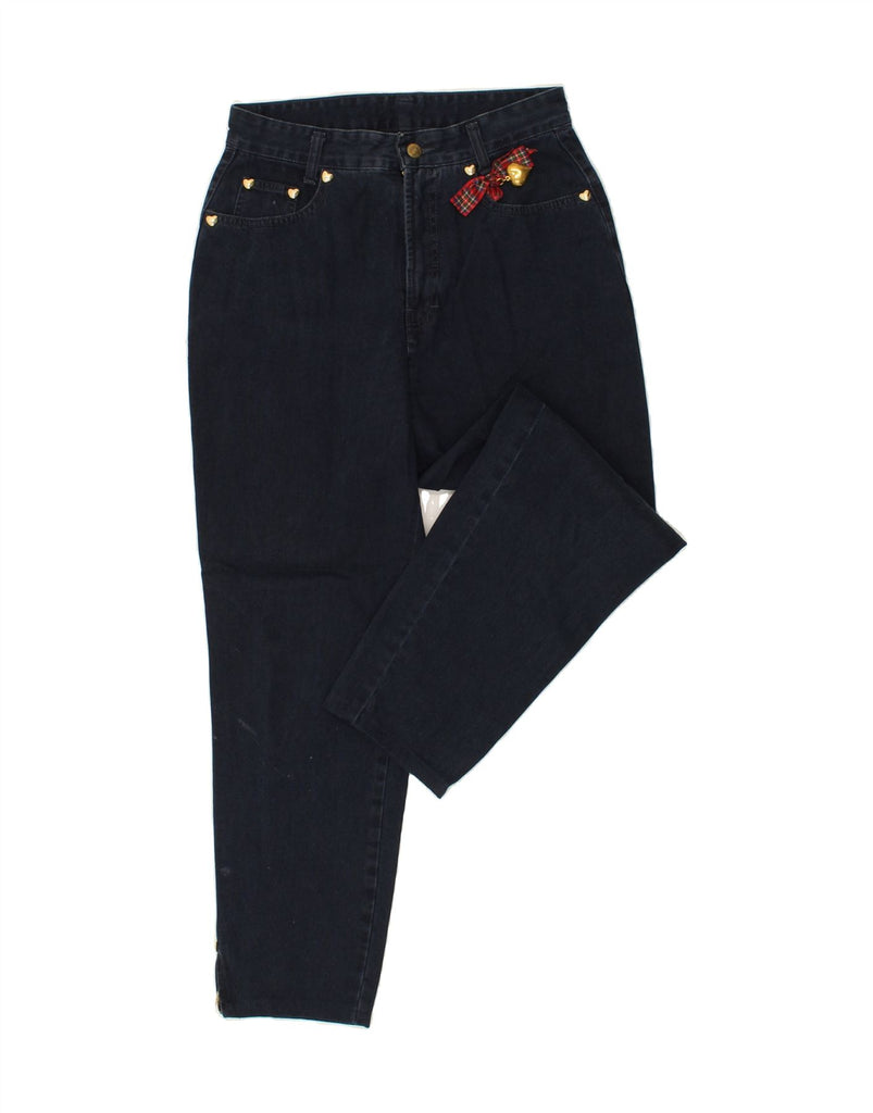 MAC Womens Tapered Jeans IT 40 Small W28 L27 Navy Blue Cotton Vintage Mac and Second-Hand Mac from Messina Hembry 