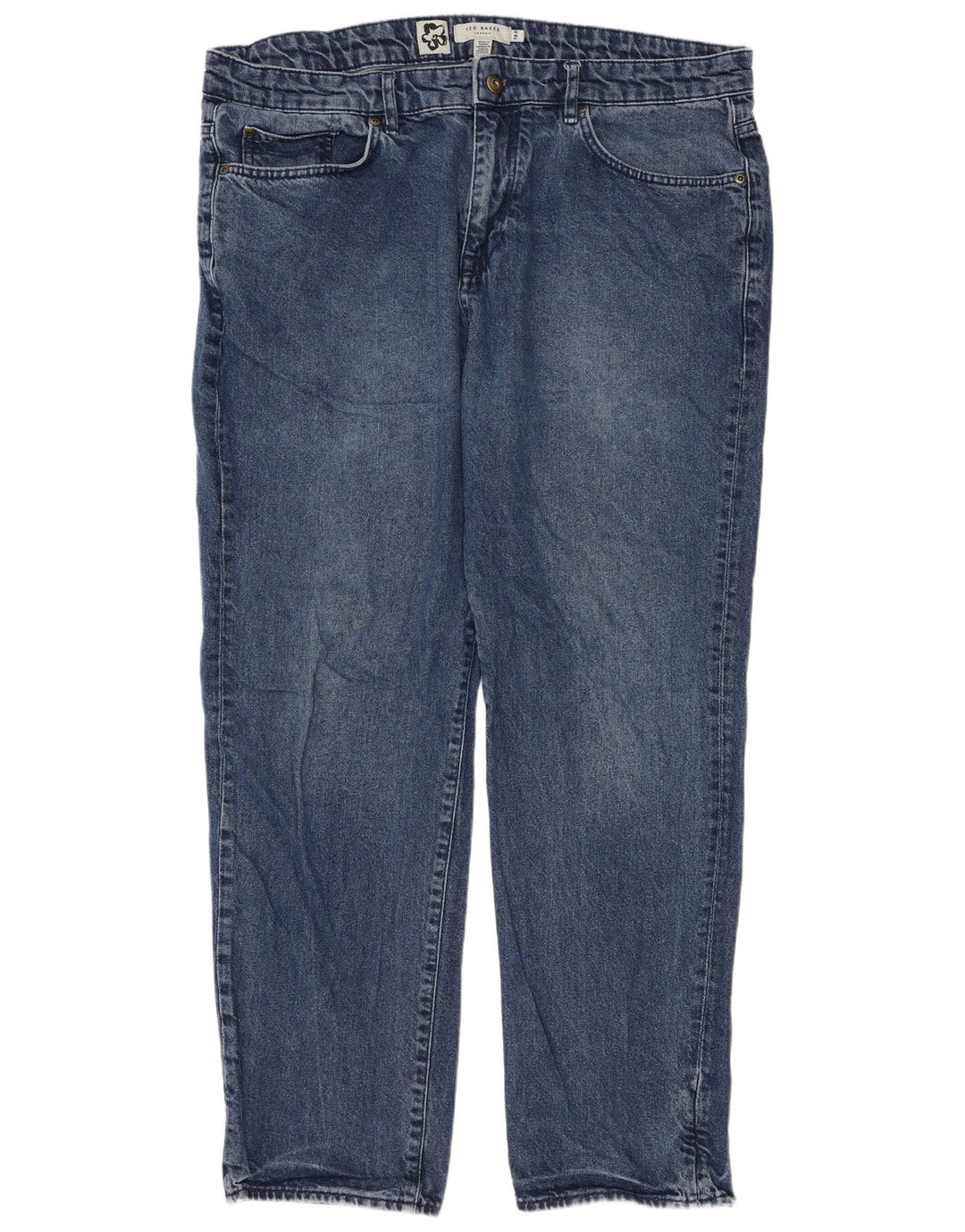 Ted Baker Mens Straight Jeans W38 L29 Blue