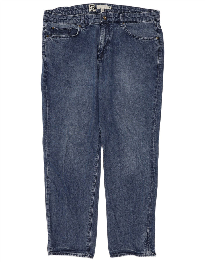 Ted Baker Mens Straight Jeans W38 L29 Blue