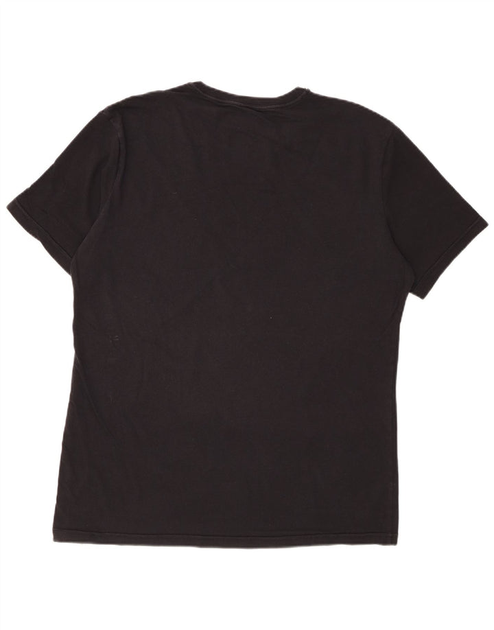 NIKE Mens Dri Fit T-Shirt Top  XL Black Cotton