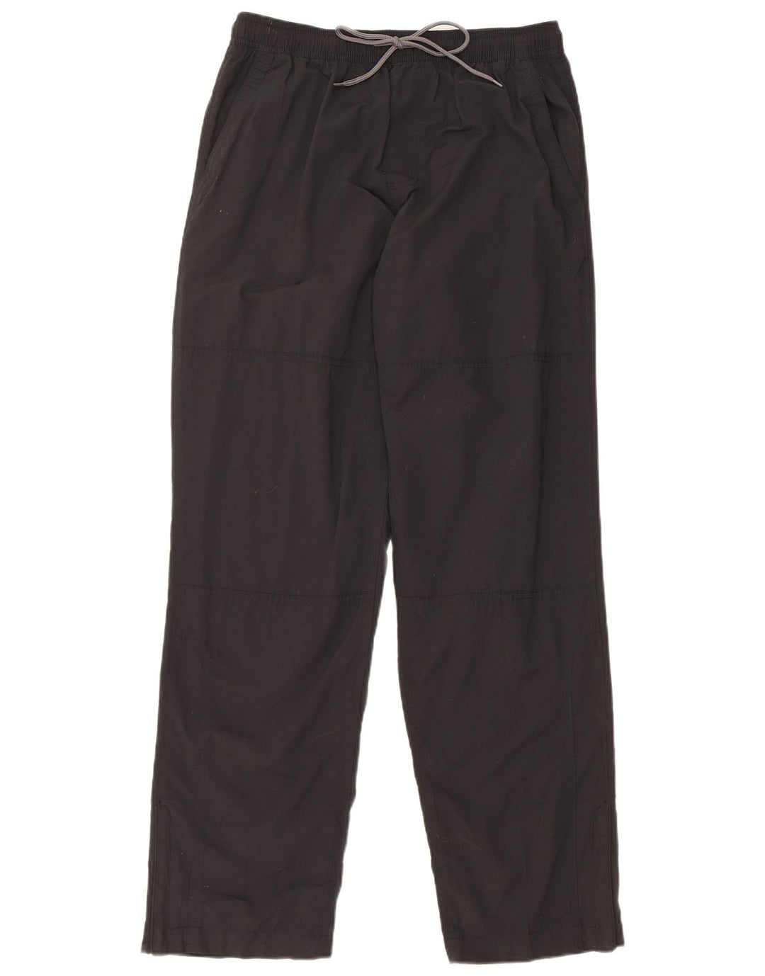 MARKS & SPENCER Mens Regular Fit Chino Trousers W33 L33 Black Cotton