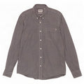 Timberland Mens Regular Fit Shirt Medium Black Gingham Cotton