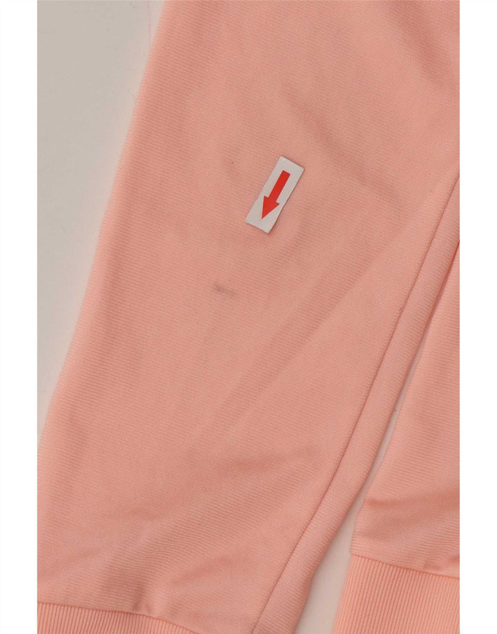 Adidas Womens Graphic Tracksuit Top Jacket UK 12 Medium Pink