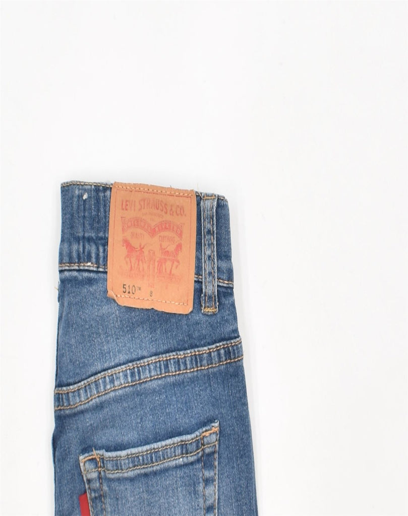 LEVI'S Girls Skinny Jeans 7-8 Years W23 L25 Blue Cotton | Vintage | Thrift | Second-Hand | Used Clothing | Messina Hembry 