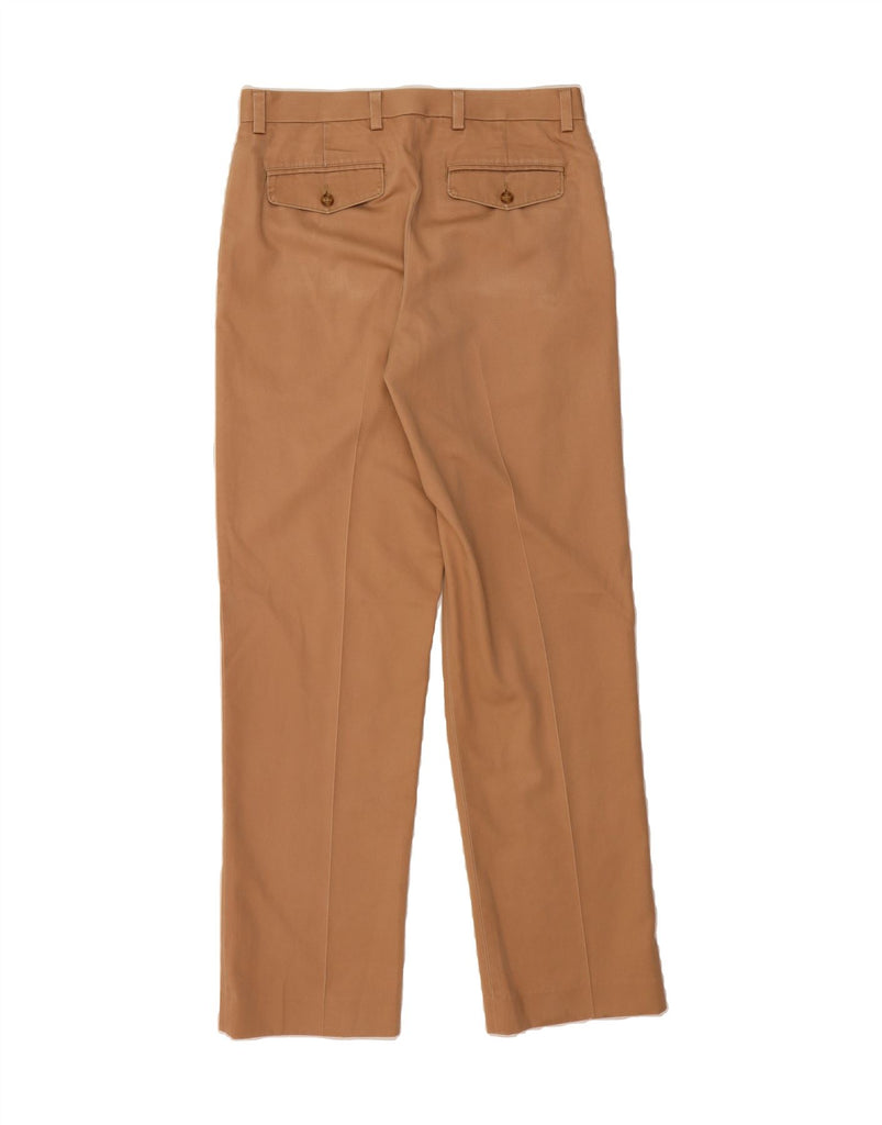 L.L.BEAN Mens Classic Fit Straight Chino Trousers W31 L31 Beige Cotton Vintage L.L.Bean and Second-Hand L.L.Bean from Messina Hembry 