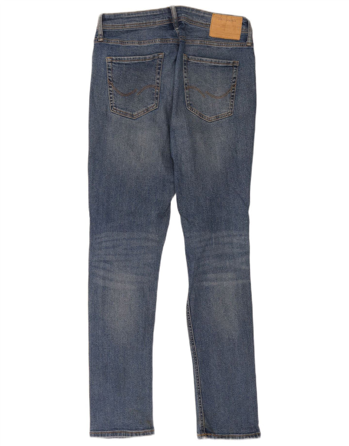 Jack & Jones Mens GLENN Slim Jeans W31 L34 Blue Cotton
